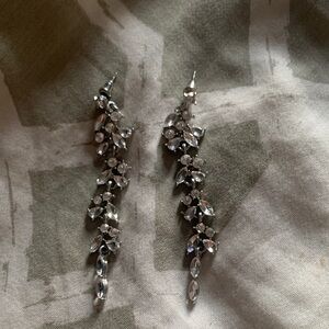 Elegant Silver Drop Earrings
